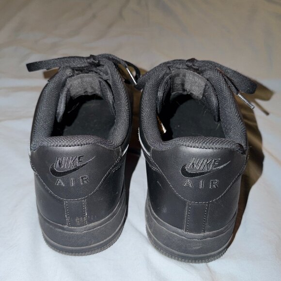 Nike Air Force 1 '07 - Black Men's Size 15 - Picture 4 of 8